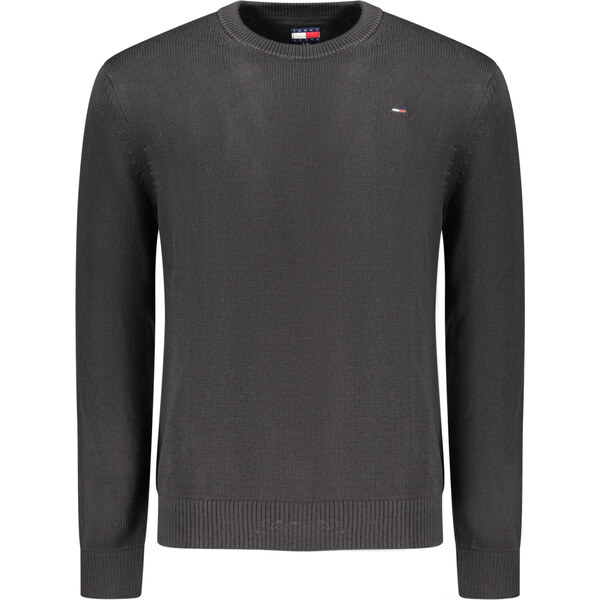 Tommy Hilfiger Jeans Pánsky čierny sveter 66803569