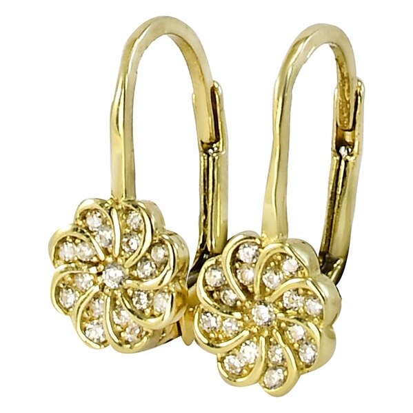 Zlaté náušnice Glare 465 65389590