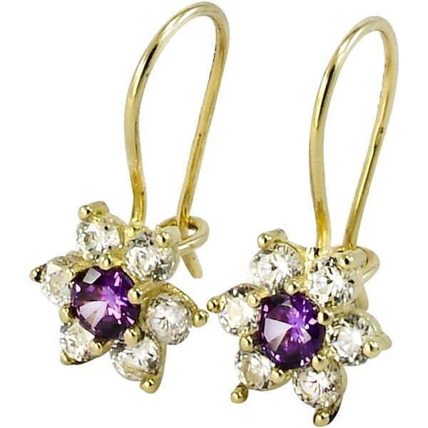 Zlaté náušnice Glare 462 65389586