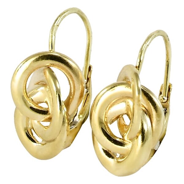 Zlaté náušnice Glare 466 65389591