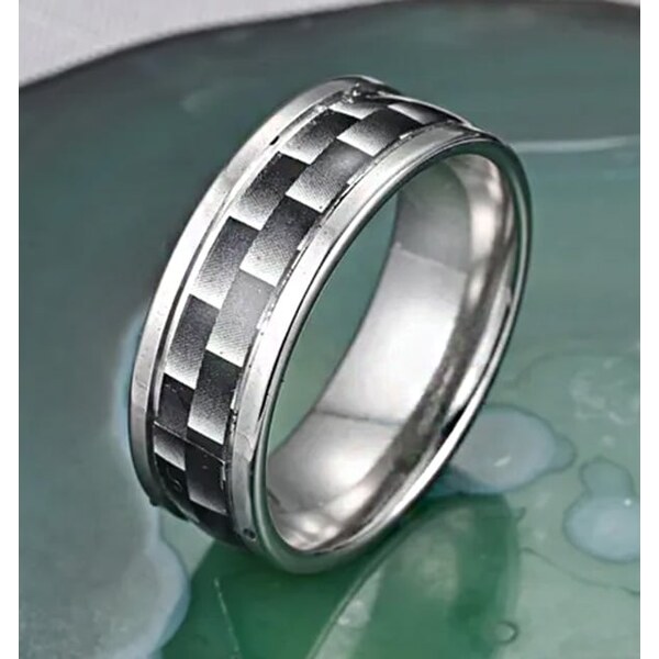 Oceľový prsteň Glare 269 - 51 65389589