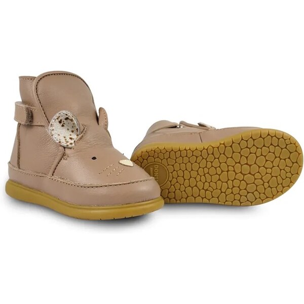 Kožené topánky pre bábätká Donsje Dubu Exclusive Shoes Mouse 65390209