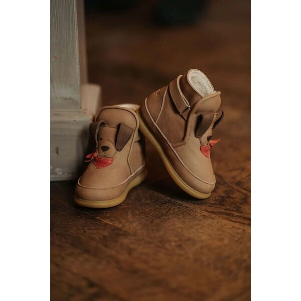 Detské nubukové topánky Donsje Jidde Shoes Western Dog 65390183