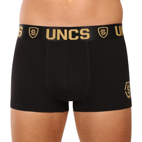 5PACK pánske boxerky UNCS čierné (24Z287PSPP) 65159670