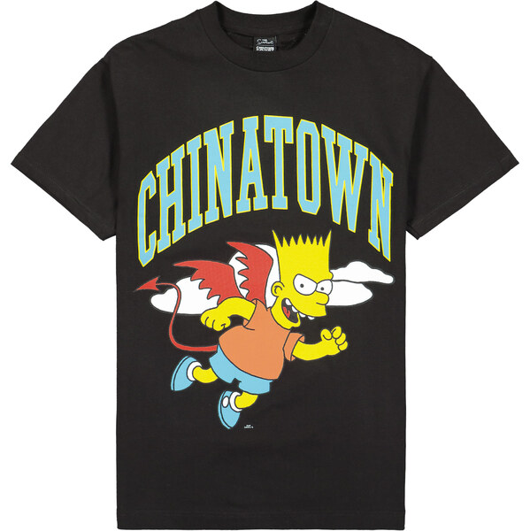 The Simpsons X Chinatown Market Devil Arc T-Shirt Black - Pánske - 66355615