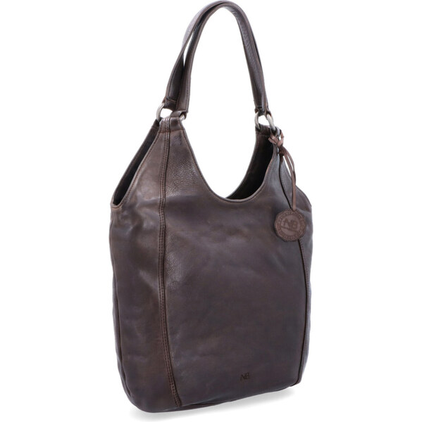 Kožená kabelka cez rameno Noelia Bolger hnedá NB 2044 H 64019545