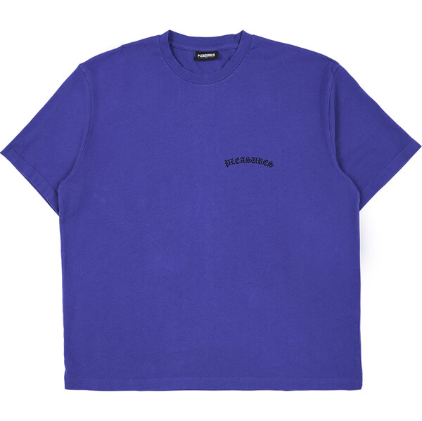 Pleasures Neural Heavyweight Tee Purple - Pánske - Tričko Pleasures - 66356321