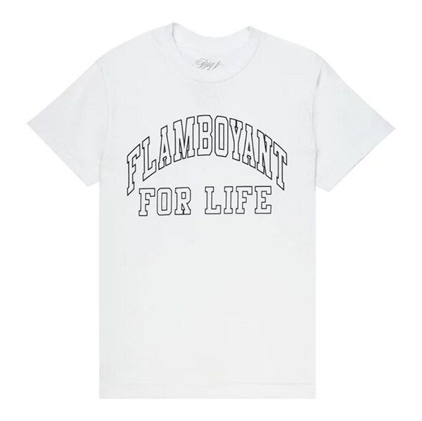 Pleasures Flamboyant Tee White - Pánske - Tričko Pleasures - Biele - 66356557