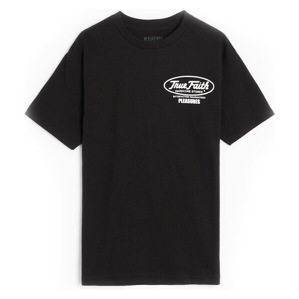 Pleasures Faith Tee Black - Pánske - Tričko Pleasures - Čierne - 66356554