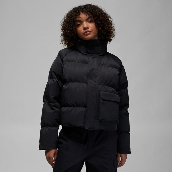 Jordan Flight Wmns Puffer Jacket - Dámske - Bunda Jordan - Čierne - 66356671