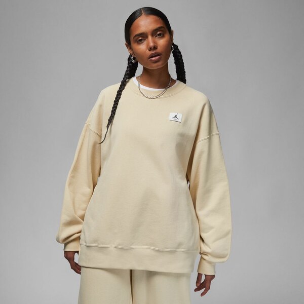 Jordan Flight Wmns Fleece Crewneck - Dámske - Mikina Jordan - Hnedé - 66356691