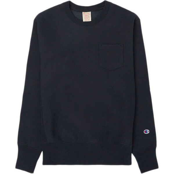 Champion Crewneck Sweatshirt - Pánske - Mikina Champion - Modré - 66356762