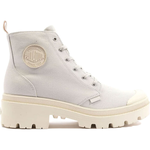 Palladium Pallabase Twill - Dámske - Tenisky Palladium - Biele - 96907 66356826