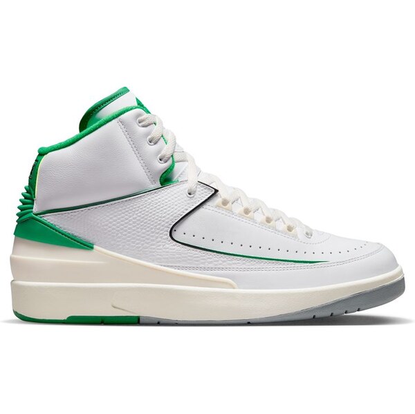 Air Jordan 2 Retro Lucky Green - Pánske - Tenisky Jordan - Biele - 66356850