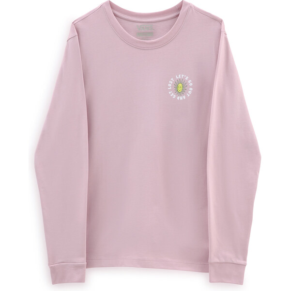 Vans Get Lost Long-Sleeve Tee - Pánske - Tričko Vans - Ružové - 66356884
