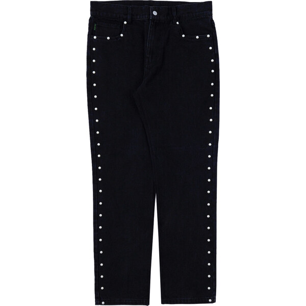 Pleasures Bling 5 Pocket Denim Black - Pánske - Nohavice Pleasures - 66356924