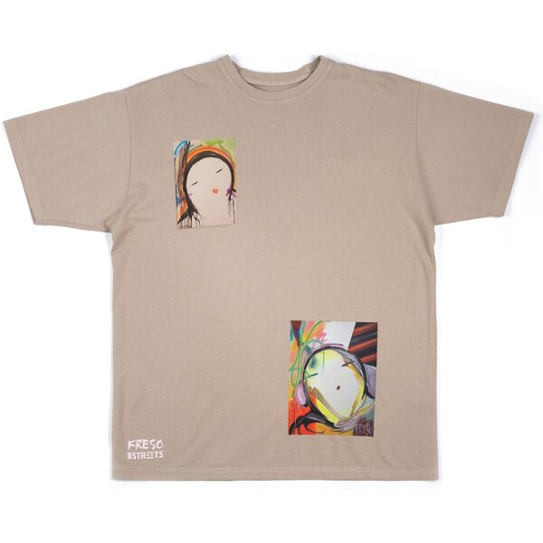 The Streets x Freso Tee Beige - Pánske - Tričko The Streets - Hnedé - 66357034