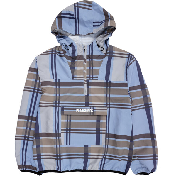 Pleasures Tonic Windbreaker Blue - Pánske - Bunda Pleasures - Modré - 66357072