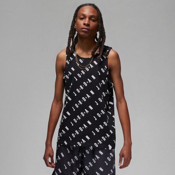 Jordan Essentials AOPv Tank - Pánske - Dres Jordan - Čierne - DX9607 66357157