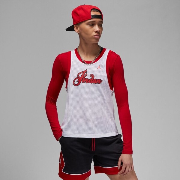 Jordan Jersey 23 Wmns Tank White - Dámske - Dres Jordan - Biele - 66357165