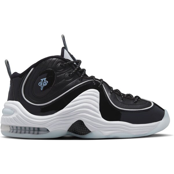 Nike Air Penny 2 Black Patent Football Grey - Pánske - Tenisky Nike - 66357236