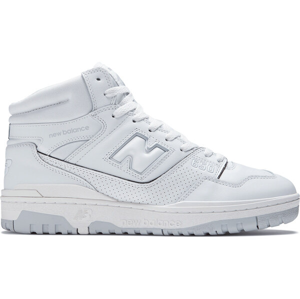 New Balance 650 Triple White - Pánske - Tenisky New Balance - Biele - 66357254