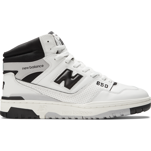 New Balance 650 White/Black - Pánske - Tenisky New Balance - Biele - 66357351