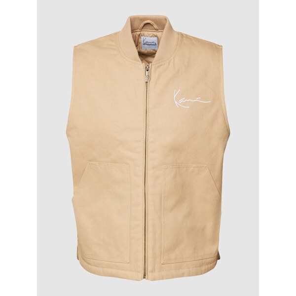 Karl Kani Chest Signature Vest Sand - Pánske - Vesta Karl Kani - Hnedé 66357374
