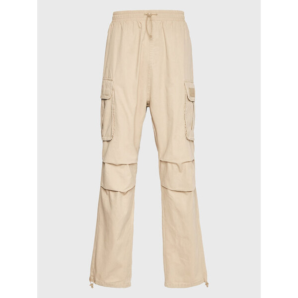 Karl Kani Rubber Signature Cargo Pants Sand - Pánske - Nohavice Karl 66357377