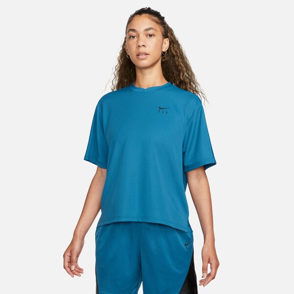 Nike Dri-FIT Wmns Warmup Tee Industrial Blue - Dámske - Tričko Nike - 66357406