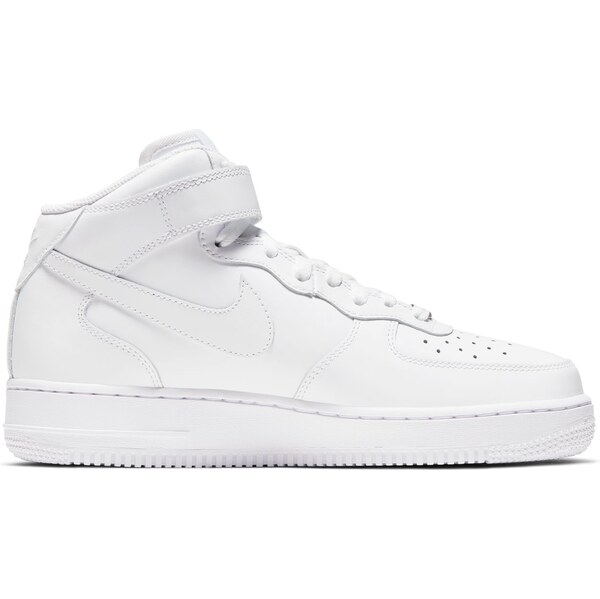 Nike Air Force 1 07 Mid Wmns Triple White - Dámske - Tenisky Nike - 66357427