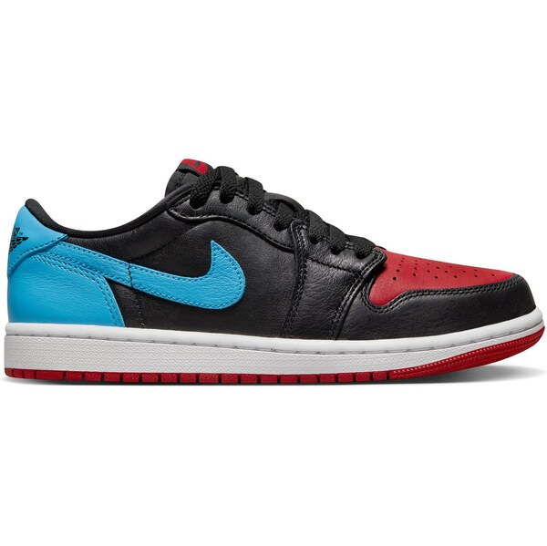 Air Jordan 1 Low OG UNC to CHI Wmns - Dámske - Tenisky Jordan - Čierne 66357426