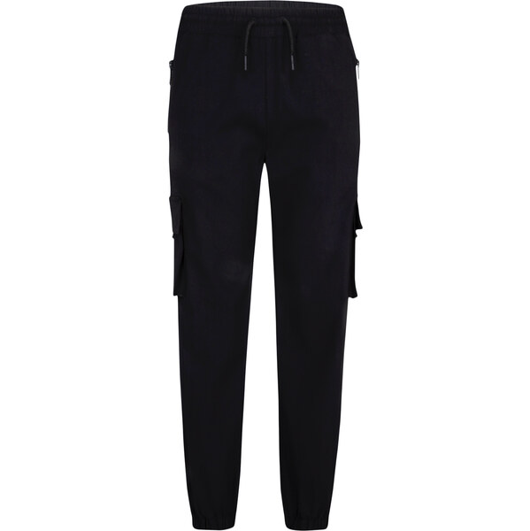 Jordan Girls Post Up Cargo Black - Detské - Nohavice Jordan - Čierne - 66357591