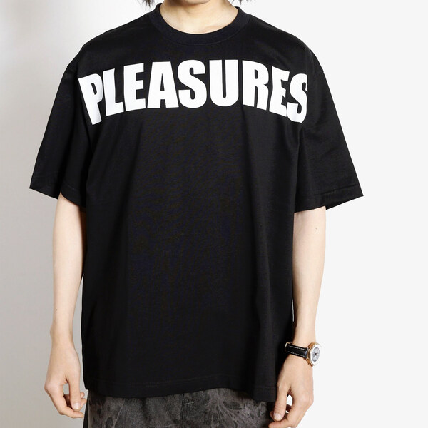 Pleasures Expand Heavyweight Shirt Black - Pánske - Tričko Pleasures - 66357602