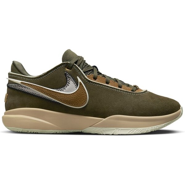 Nike LeBron 20 Olive Suede - Pánske - Tenisky Nike - Zelené - DV1193 66357822