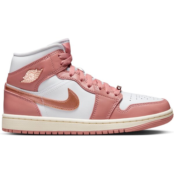 Air Jordan 1 Mid SE Red Stardust Wmns - Dámske - Tenisky Jordan - 66357836