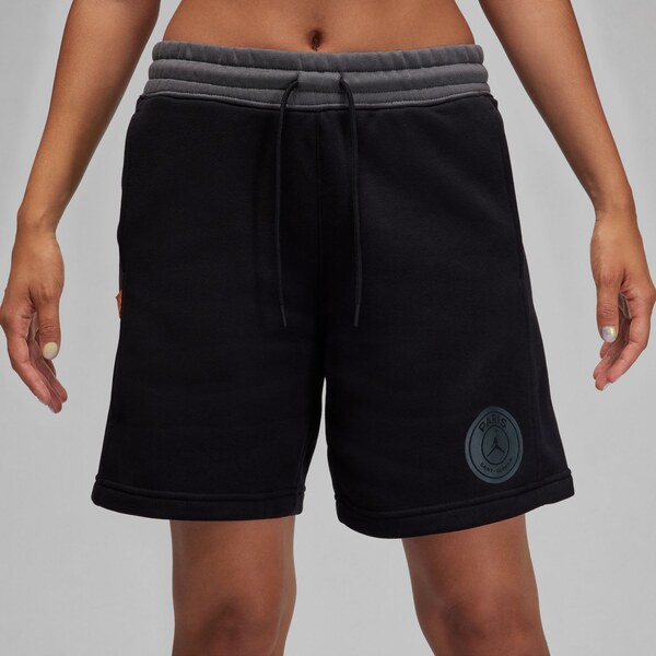 Jordan Paris Saint-Germain Wmns Fleece 7 Shorts Black - Dámske - 66357838