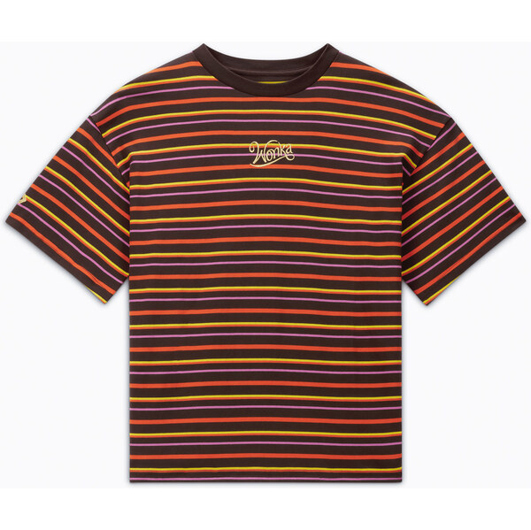 Converse x Wonka Striped Tee - Pánske - Tričko Converse - Hnedé - 66357908
