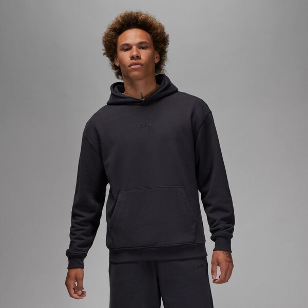 Jordan Wordmark Fleece Hoodie Off Noir - Pánske - Mikina Jordan - 66357970