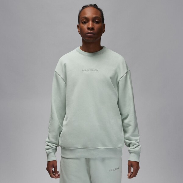 Jordan Wordmark Fleece Crewneck Light Silver - Pánske - Mikina Jordan 66357972