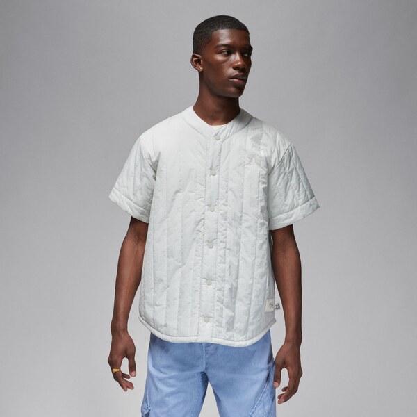 Jordan Flight Heritage Baseball Tee Light Silver - Pánske - Tričko 66357975