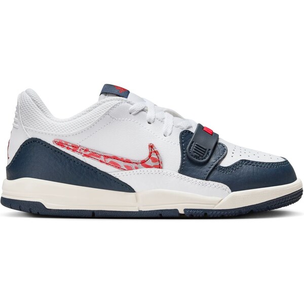 Air Jordan Legacy 312 Low White Armory Navy (PS) - Detské - Tenisky 66357984