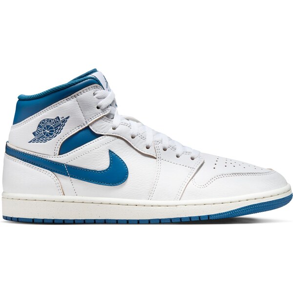 Air Jordan 1 Mid SE Industrial Blue - Pánske - Tenisky Jordan - Biele 66358365