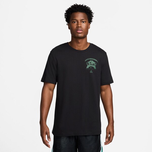 Nike Giannis M90 Basketball Tee Black - Pánske - Tričko Nike - Čierne 66358450