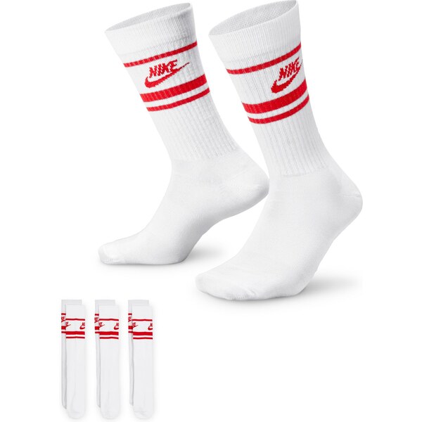 Nike Sportswear Dri-FIT Everyday Essential Crew 3-Pack Socks White 66358527