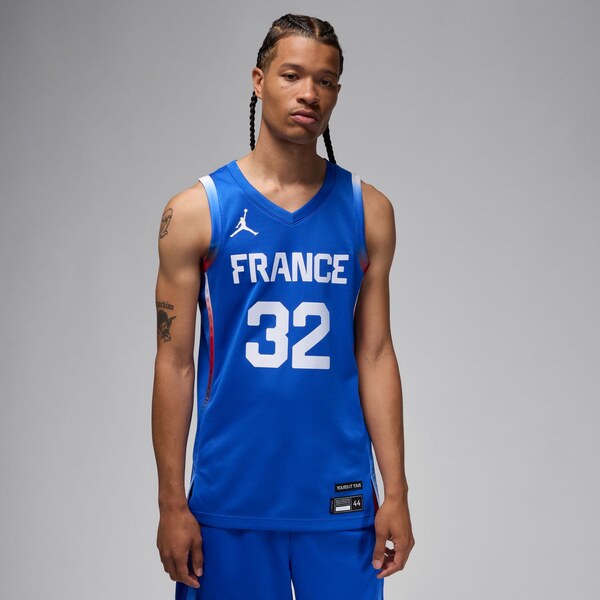 Jordan Dri-FIT France Limited Road Victor Wembanyama Jersey - Pánske - 66358578
