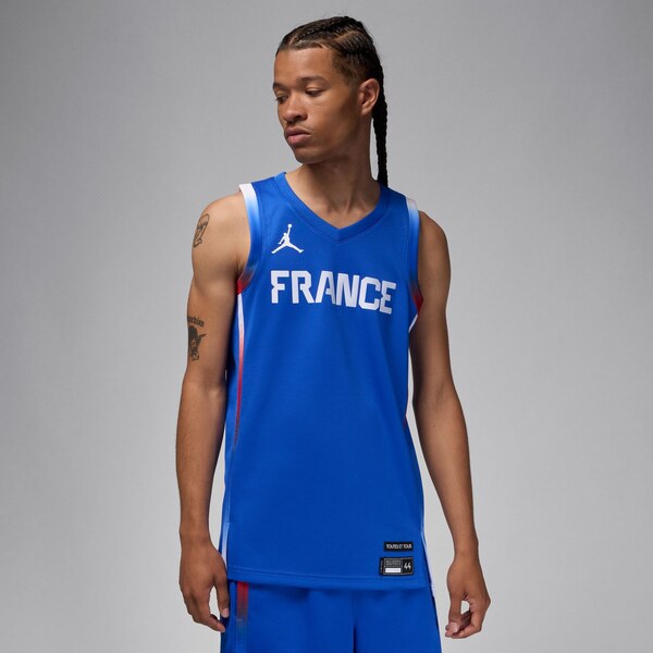 Jordan France Limited Road Basketball Jersey - Pánske - Dres Jordan - 66358580