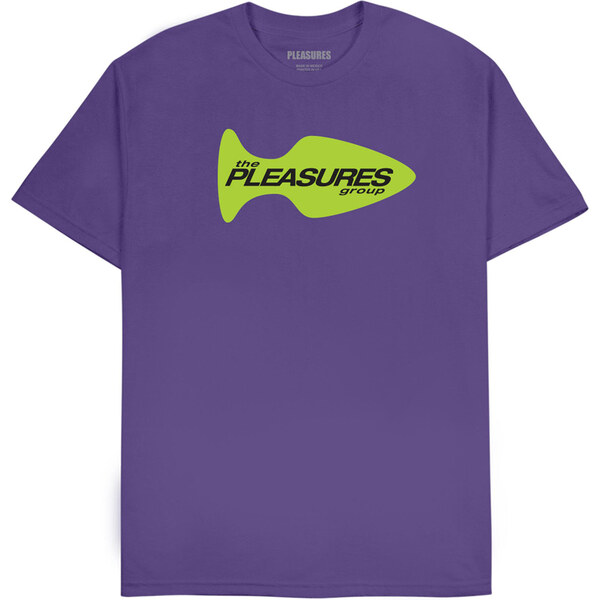 Pleasures Group Tee Purple - Pánske - Tričko Pleasures - Fialové - 66358591