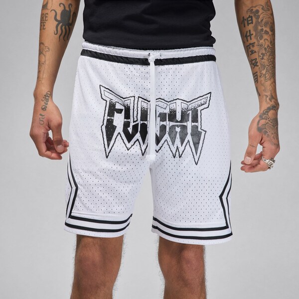 Jordan Dri-FIT Sport Diamond Shorts White - Pánske - Kraťasy Jordan - 66358584