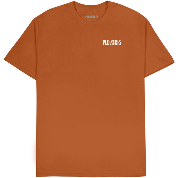 Pleasures Vertical Tee Texas Orange - Pánske - Tričko Pleasures - 66358599